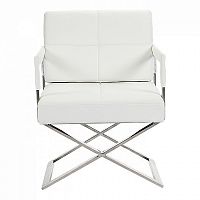 кресло aster x chair экокожа белое в Королёве