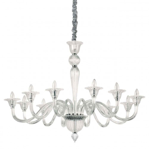 подвесная люстра ideal lux brigitta sp12 trasparente в Королёве