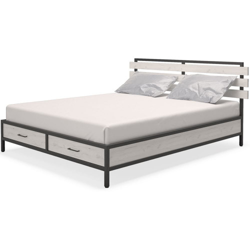 кровать двуспальная 160х200 белая neo loft в Королёве