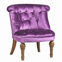кресло sophie tufted slipper chair лиловое в Королёве