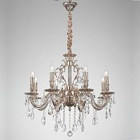 подвесная люстра lucia tucci barletta 1730.8 coffe gold в Королёве