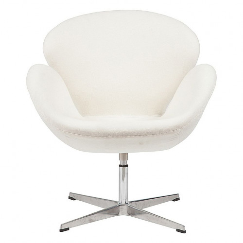кресло swan chair белое в Королёве