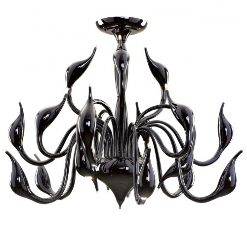 потолочная люстра lightstar cigno collo bk 751187 в Королёве