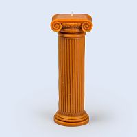 свеча высокая оранжевая hestia column в Королёве