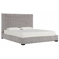 кровать двуспальная 160х200 серая nevada grey в Королёве