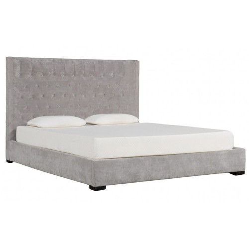 кровать двуспальная 160х200 серая nevada grey в Королёве