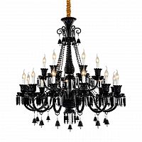 подвесная люстра omnilux crocefisso oml-87003-18 черная в Королёве