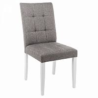 стул деревянный madina white / fabric pebble в Королёве