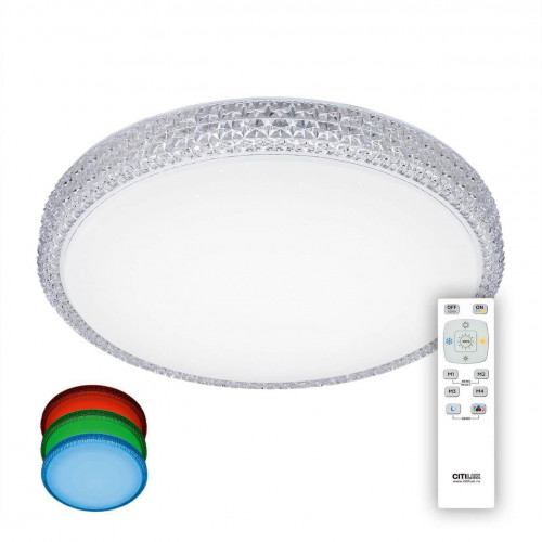 потолочный светодиодный светильник citilux альпина cl71840rgb в Королёве