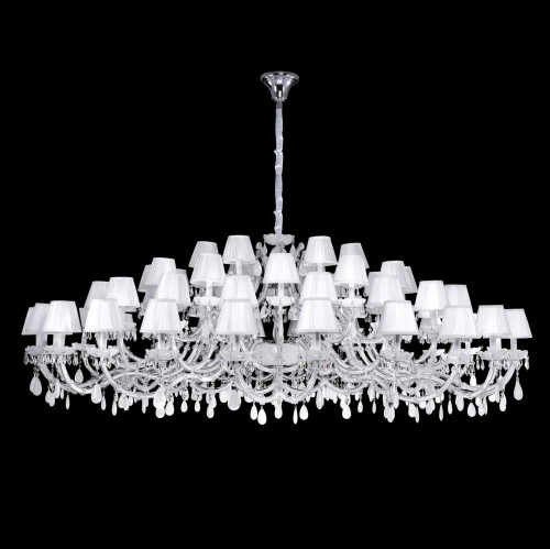 подвесная люстра crystal lux blanca sp60 белая в Королёве