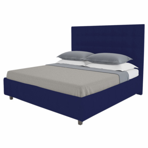 кровать двуспальная 180х200 синяя royal black в Королёве