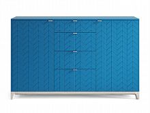 комод case №4 беленый дуб / сапфировый / гравировка 1 в Королёве