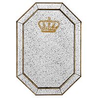 зеркало состаренное восьмиугольное с короной crown в Королёве