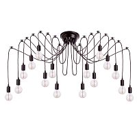 подвесная люстра loft it spider loft1162b/16 черная в Королёве