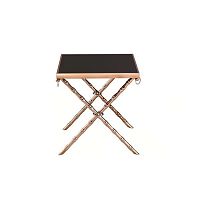 стол кофейный bamboo a серый, серебро, чёрный в Королёве