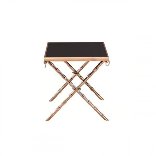 стол кофейный bamboo a серый, серебро, чёрный в Королёве