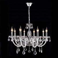 подвесная люстра crystal lux glamour sp-pl8 белая в Королёве