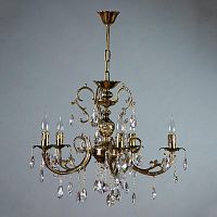 подвесная люстра ambiente alicante 8888/5 pb tear drop в Королёве