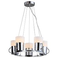 подвесная люстра arte lamp brooklyn a9484sp-5cc хром в Королёве