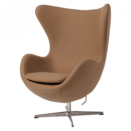 кресло egg chair темно-бежевое в Королёве