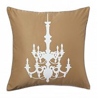 подушка с рисунком канделябра chandelier mustard в Королёве