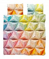 постельное белье оригами разноцветный (220*200) в Королёве