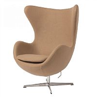 кресло egg chair коричневое в Королёве