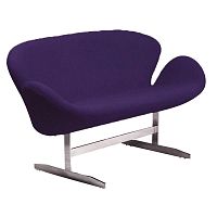 диван swan sofa прямой фиолетовый в Королёве