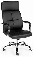 кресло для руководителя norden chairs алекс, обивка: искусственная кожа, цвет: экокожа черная в Королёве