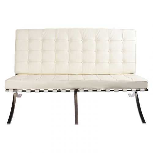 диван barcelona style loveseat sofa прямой белый в Королёве