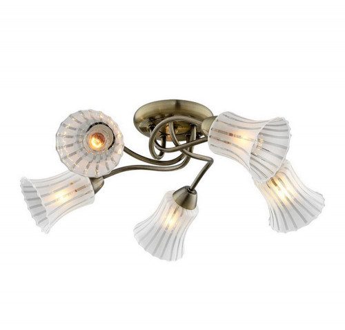 потолочная люстра idlamp nanzen 245/5pf-oldbronze в Королёве