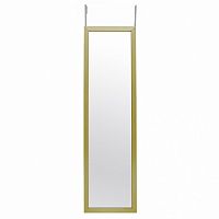 зеркало настенное узкое золотое с креплениями yellow gold в Королёве