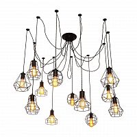 подвесная люстра arte lamp a4051sp-12bk в Королёве