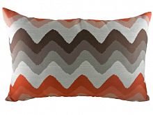 подушка с цветными волнами orange chevron в Королёве