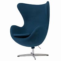 кресло egg chair сине-зеленое в Королёве