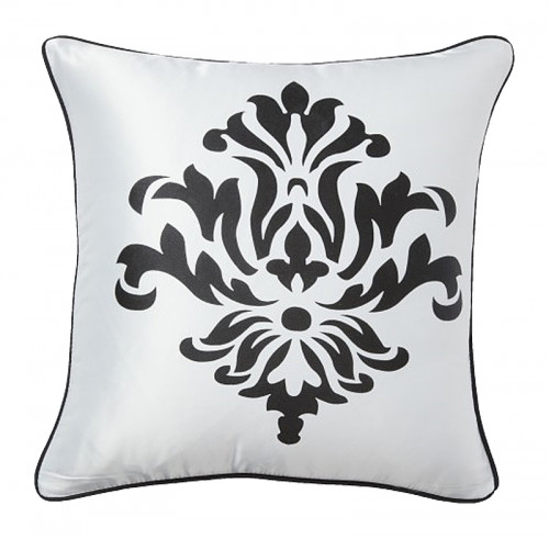 подушка с геральдическими лилиями fleur de lys ii white в Королёве