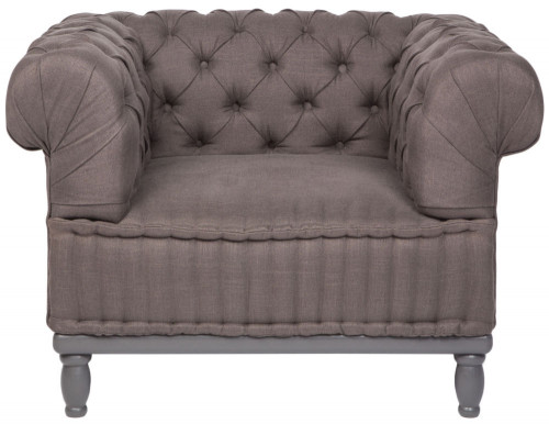 кресло club chair серое в Королёве