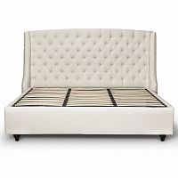 кровать двуспальная 180х200 бежевая из велюра dante в Королёве