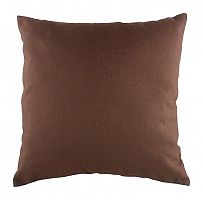 однотонная коричневая подушка brown в Королёве