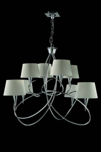 подвесная люстра mantra mara chrome - white 1654 в Королёве