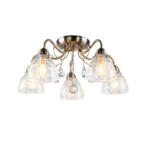 потолочная люстра arte lamp rugiada a1658pl-5ab в Королёве