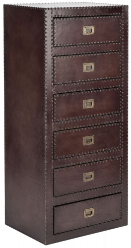 комод sheppard 6 drawers gun metal в Королёве