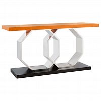 консоль orange deniz оранжевая, черная, серебро в Королёве