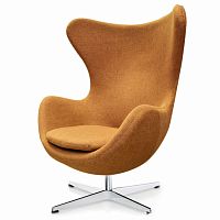 кресло egg chair темно-коричневое в Королёве