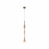 подвесной светильник crystal lux lux new sp1 d amber в Королёве