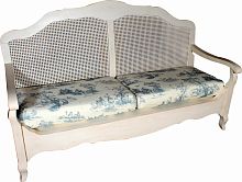 французкая лавочка mobilier de maison сине-белая в Королёве