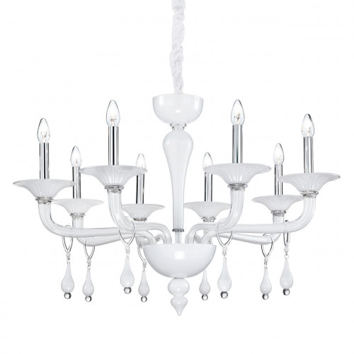 подвесная люстра ideal lux miramare sp8 в Королёве