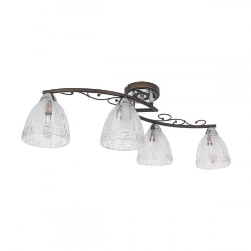 потолочная люстра idlamp nield 232/4pf-blackchrome в Королёве