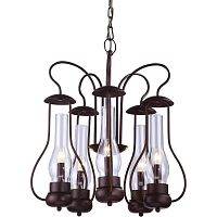 подвесная люстра arte lamp bulbo a8955lm-5br в Королёве