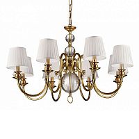 люстра newport 8 от delight collection белая/прозрачная/бронзовая в Королёве
